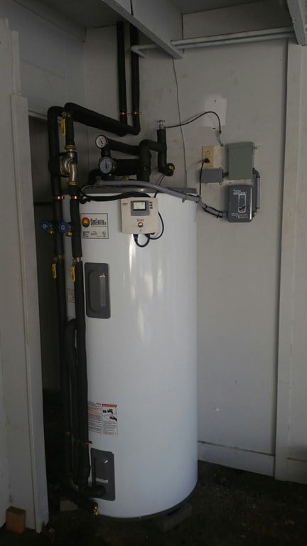 Solar Hot Water Tank 