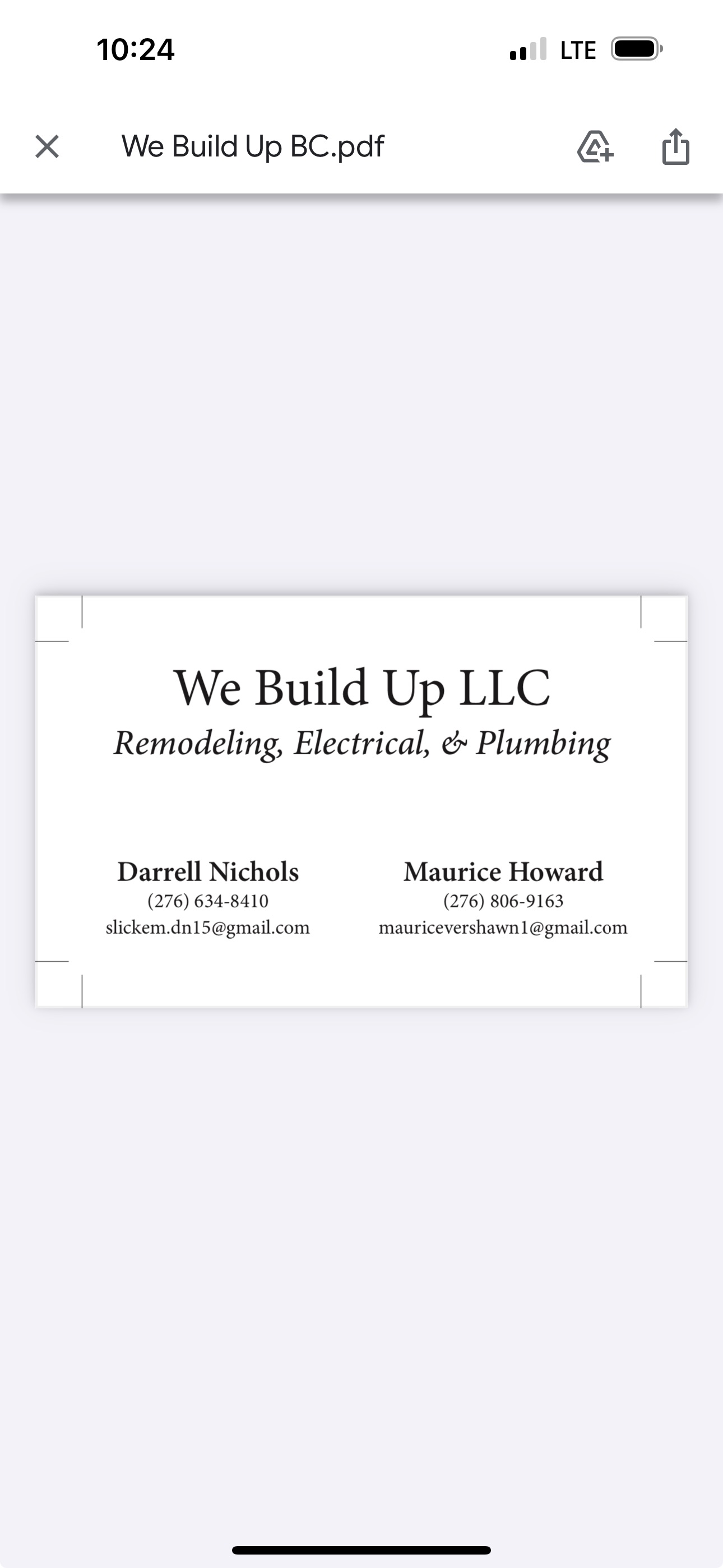 Avatar for We built up llc