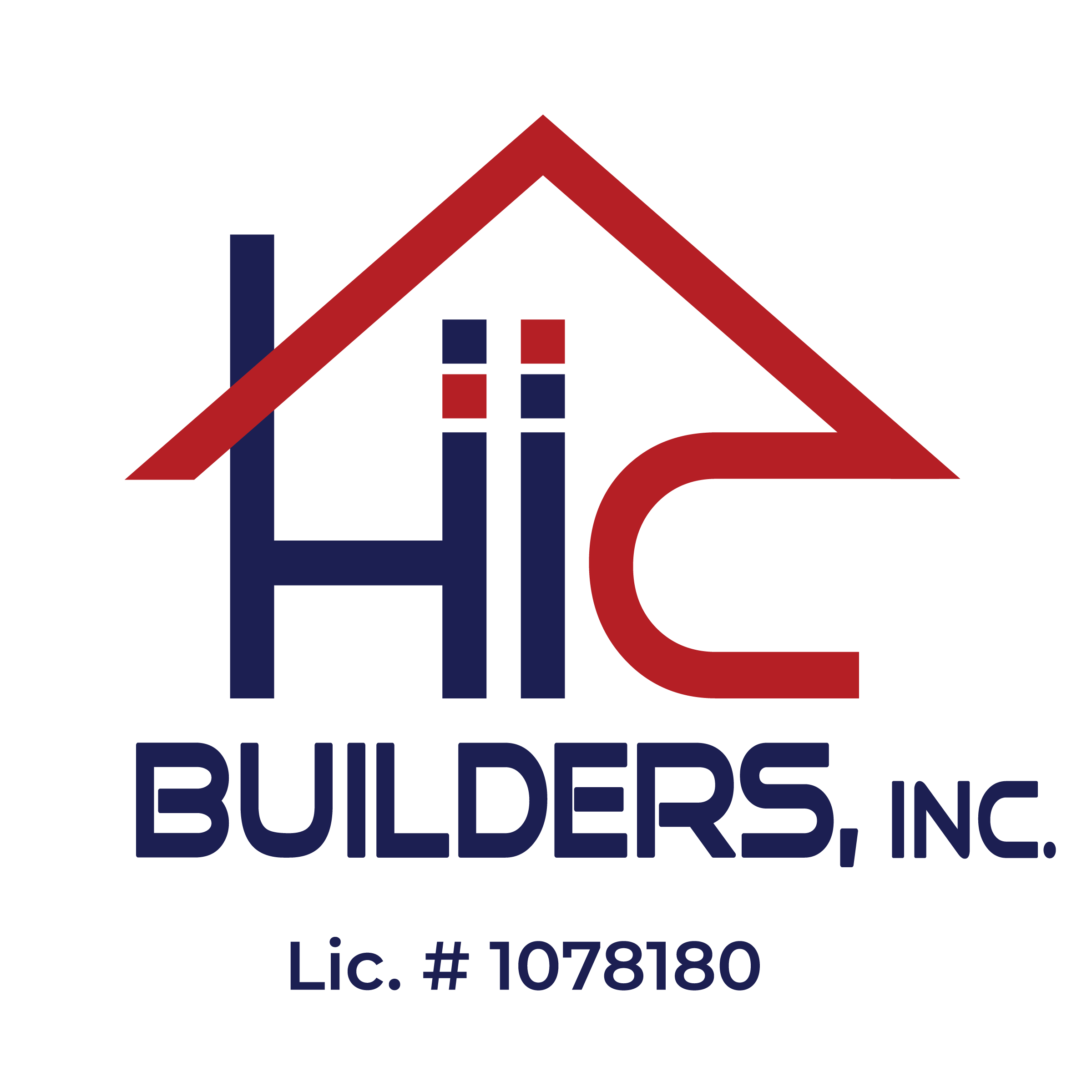 Logo for HIC Builders, Inc.