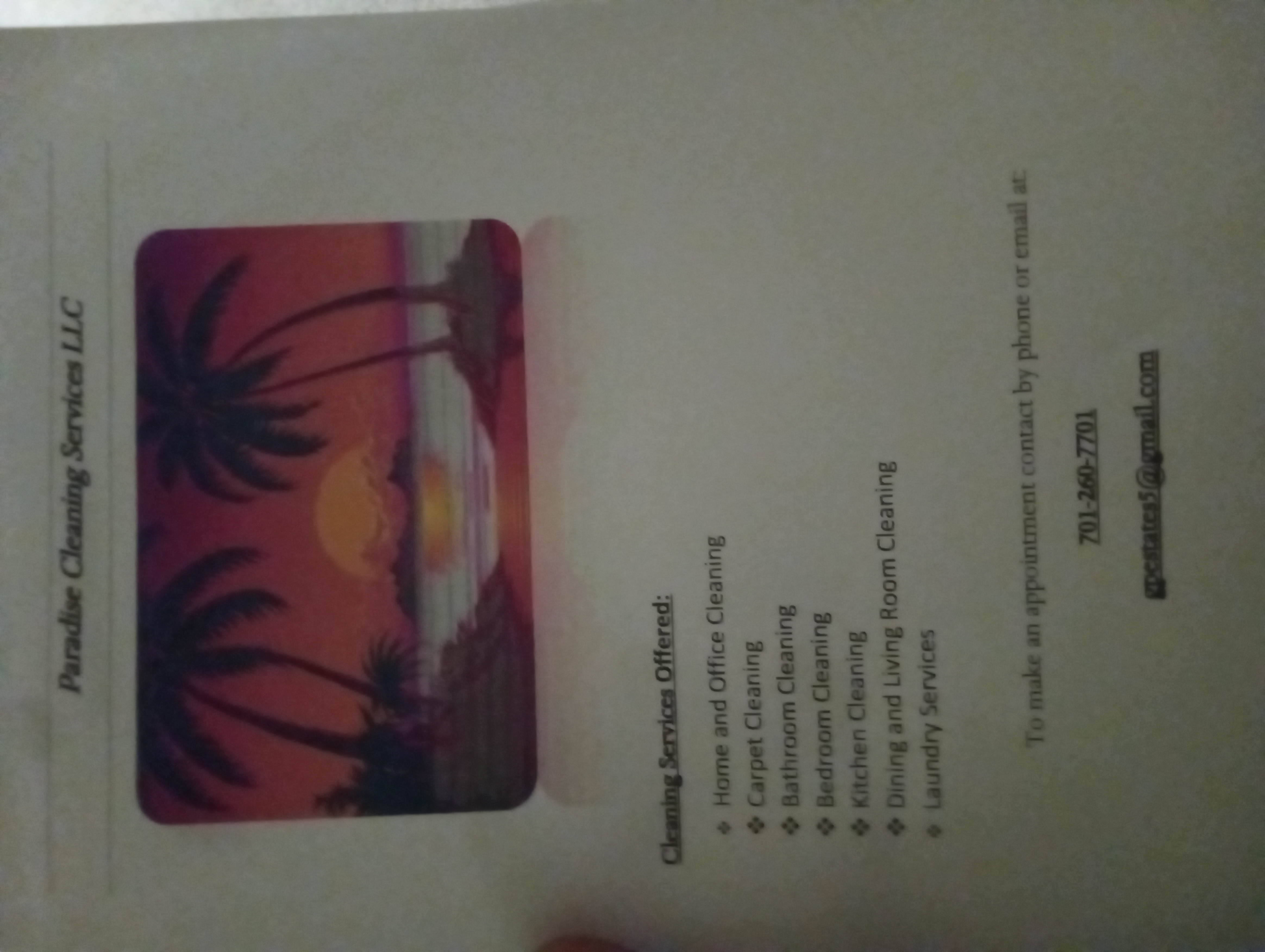 Avatar for Paradise Cleaning Services LLC 