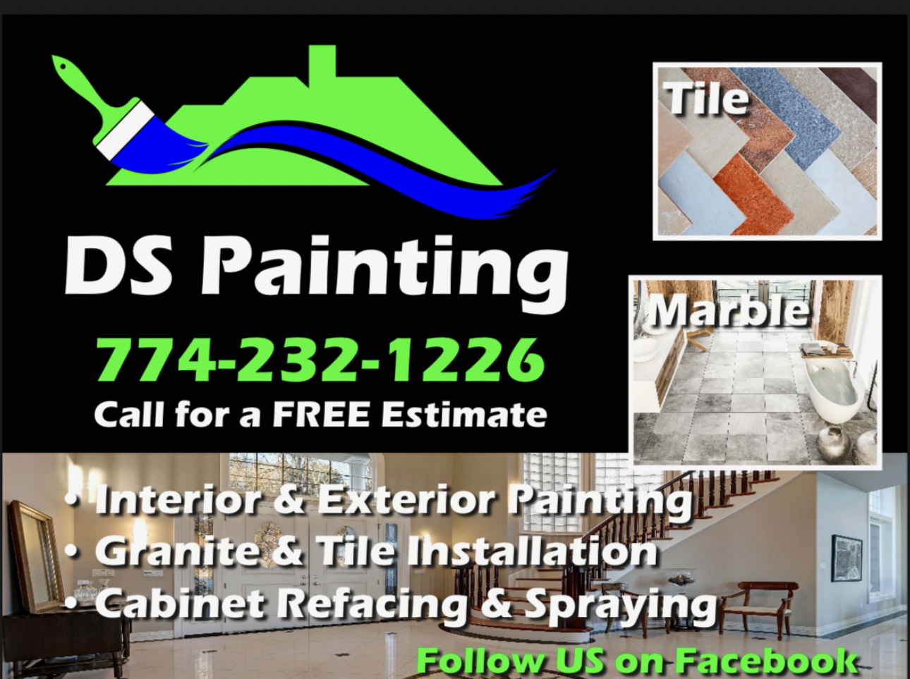 Logo for DS PAINTING