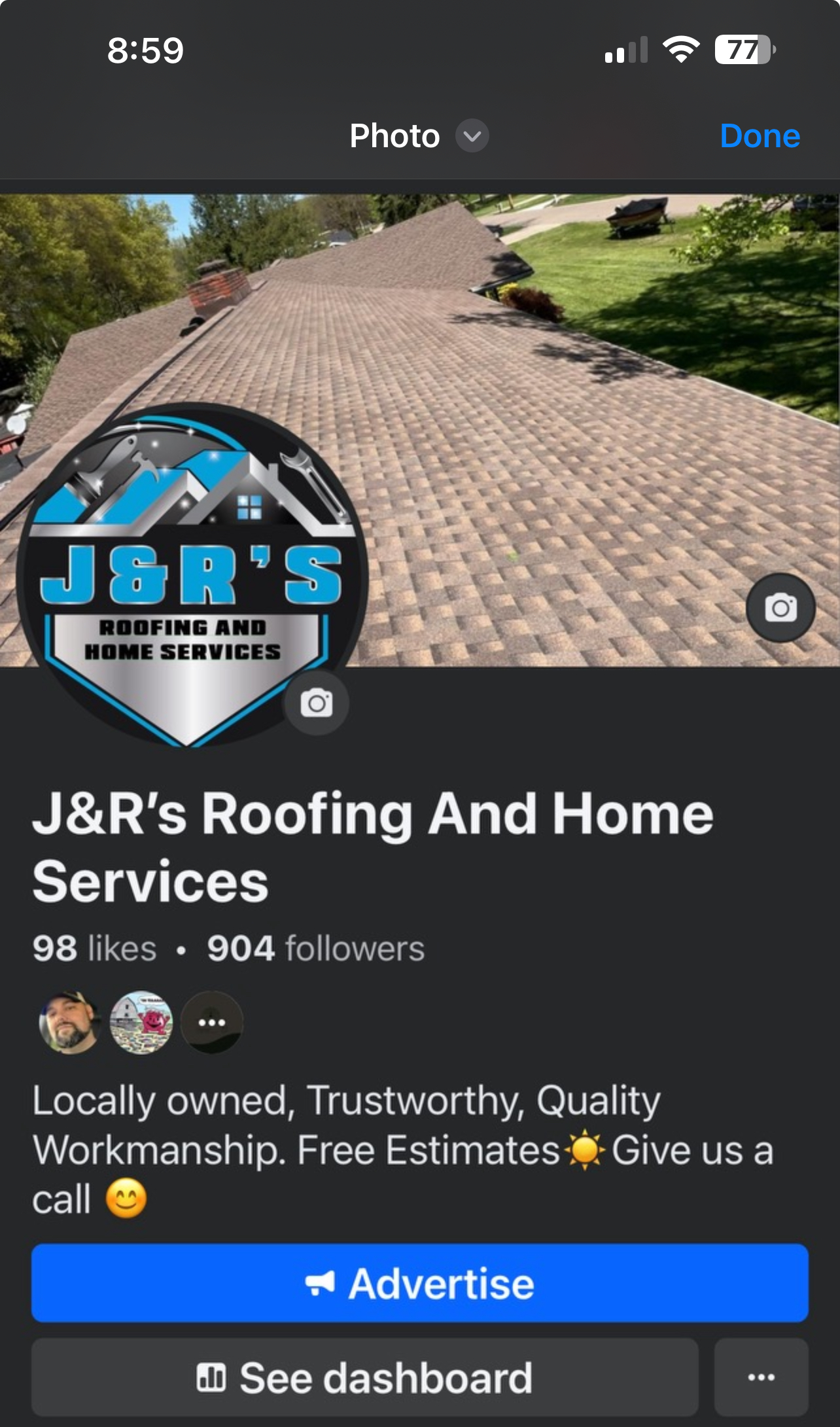 Avatar for JRs Roofing and Home Services 