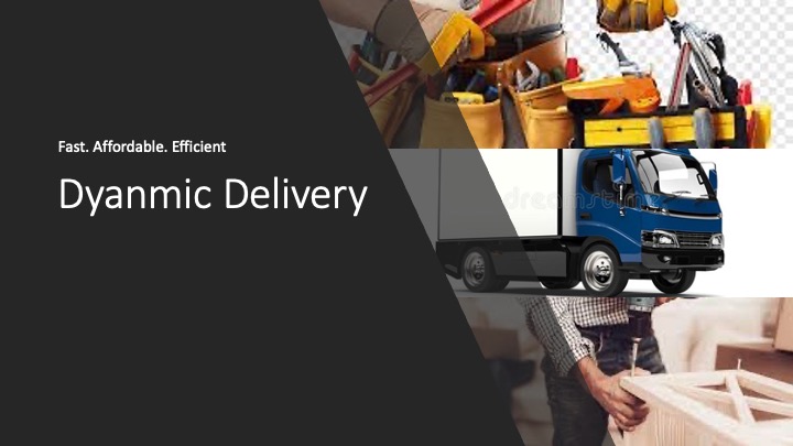 Dynamic delivery and assembly  logo