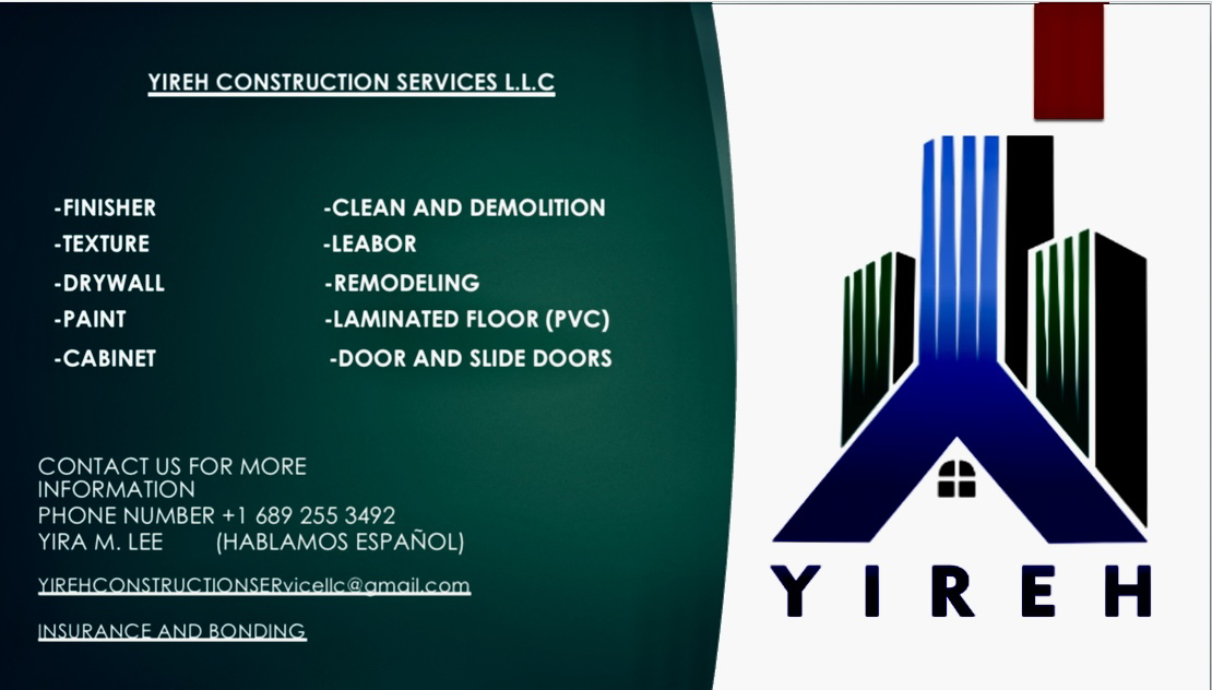 Avatar for Yireh Construction Services Llc