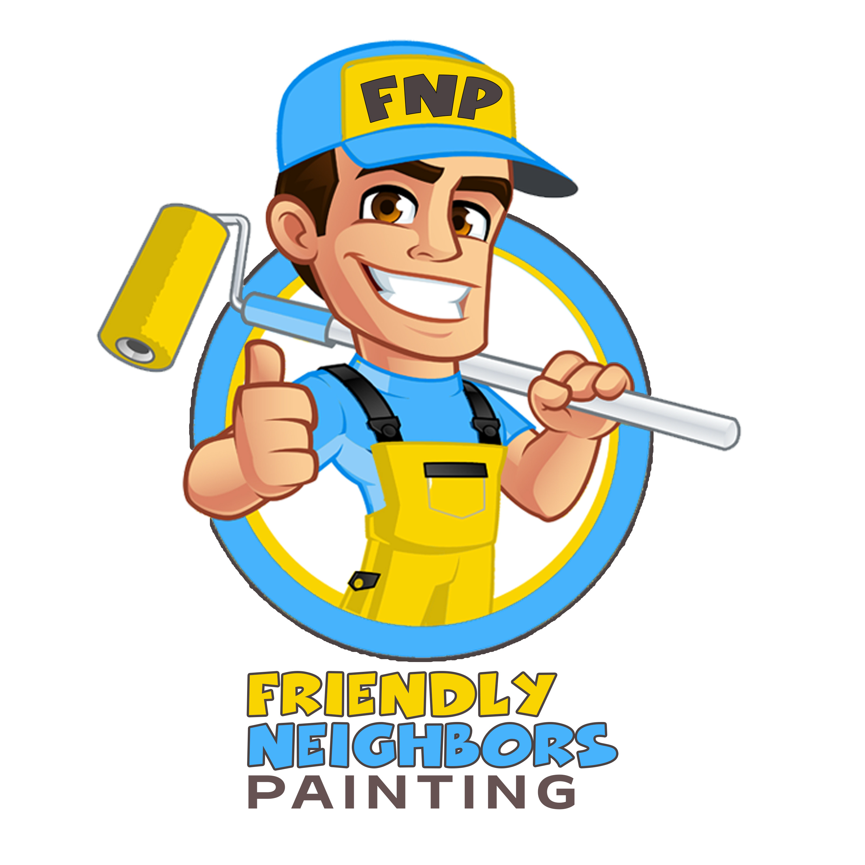 Logo for Friendly Neighbors Painting	