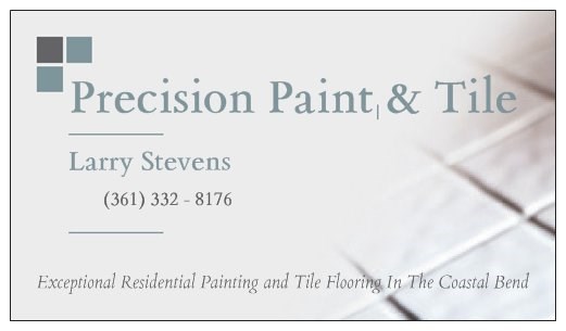 Precision Paint & Tile logo