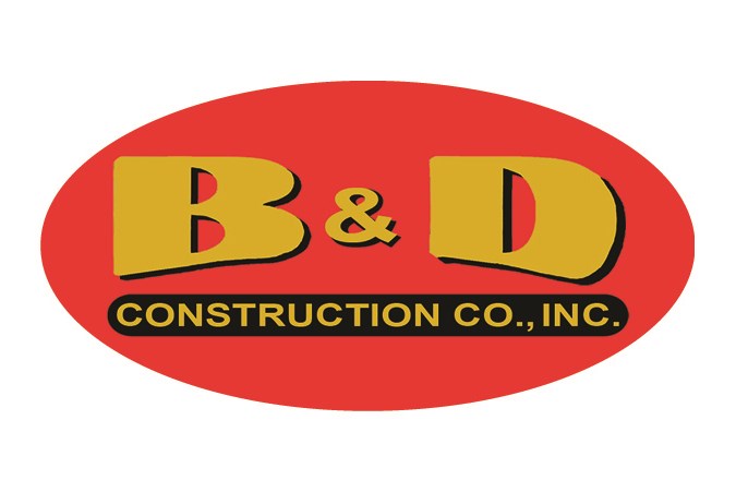 Logo for B & D Construction Inc