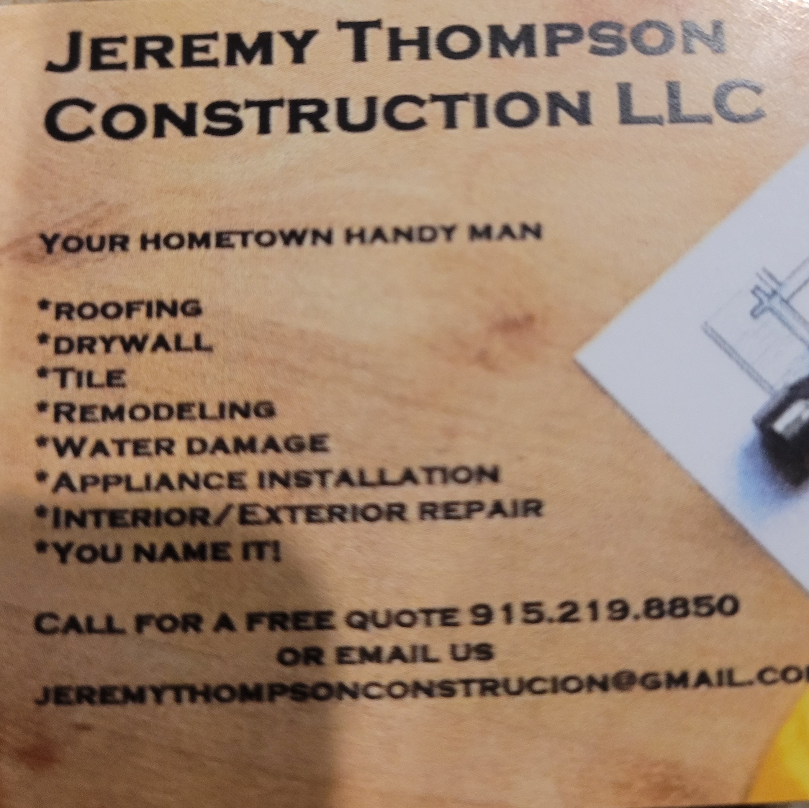 Avatar for Jeremy Thompson Construction LLC