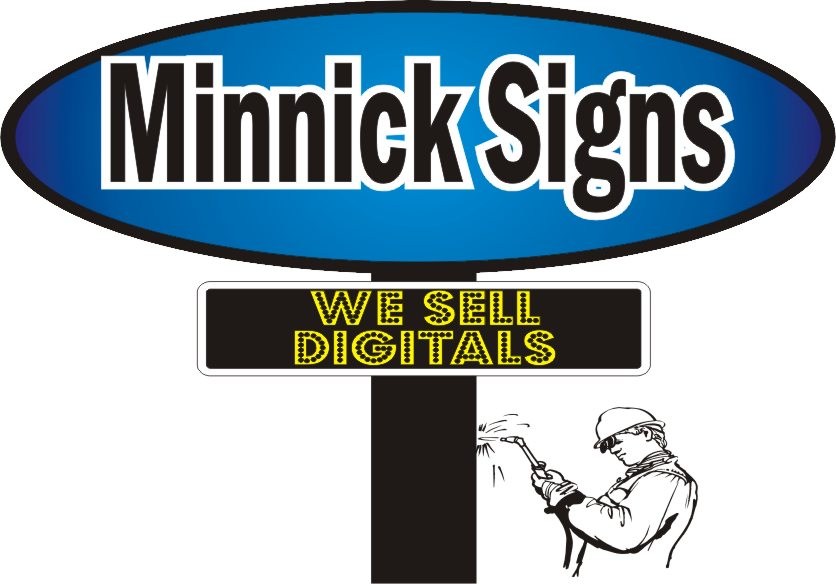 Minnick Signs logo