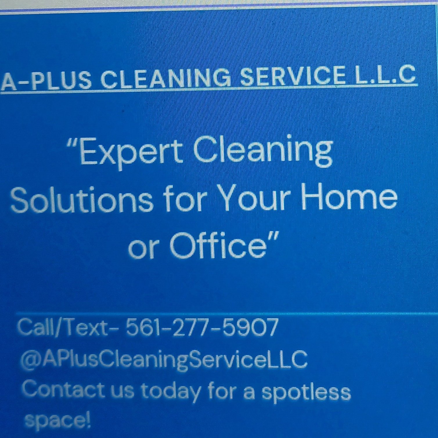 Avatar for A-Plus Cleaning Service