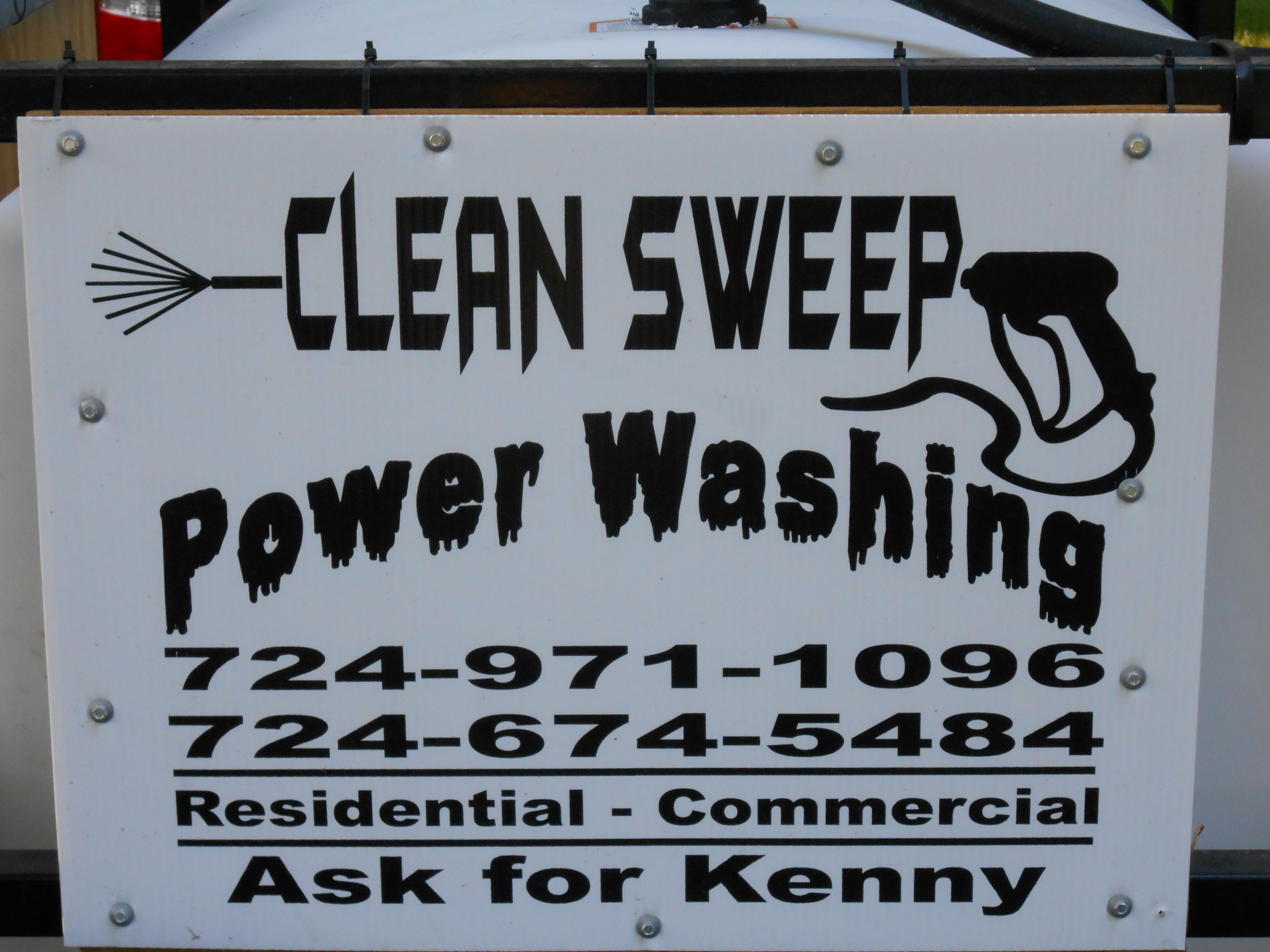 Clean Sweep Power Washing logo