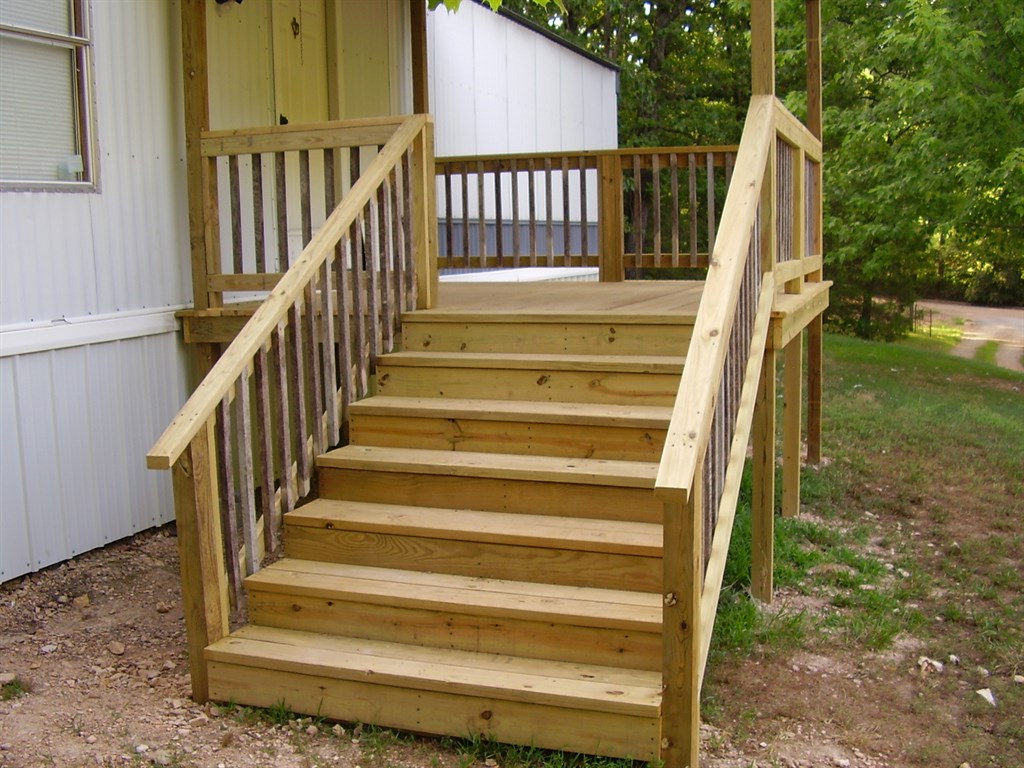 porch on mobile home