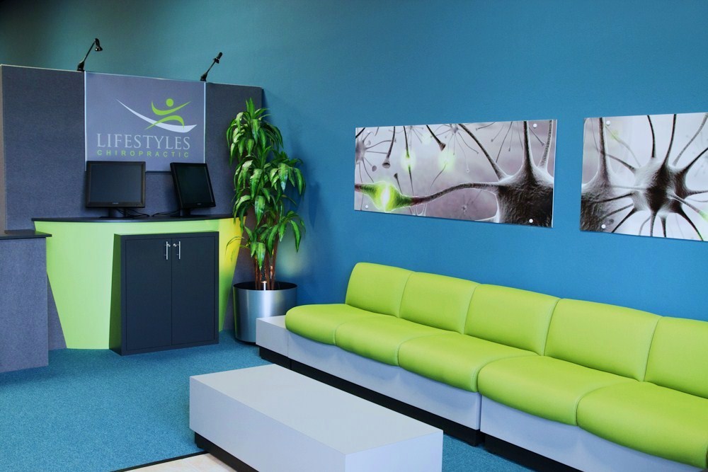 Lifestyles Chiropractic Reception Area