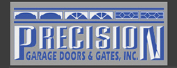 Logo for Precision Garage Doors and Gates