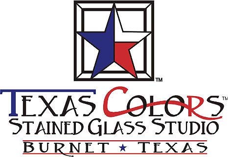 TEXAS COLORS STAINED GLASS STUDIO logo