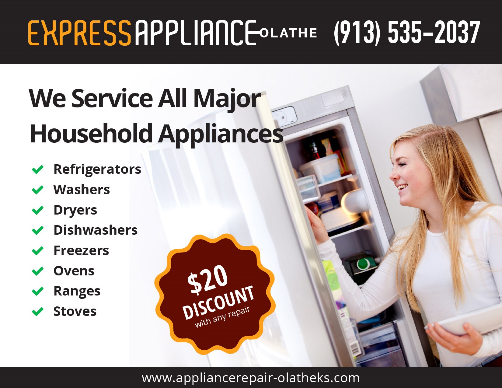 Express Appliance Repair of Olathe Reviews Olathe, KS Angi [Angie's