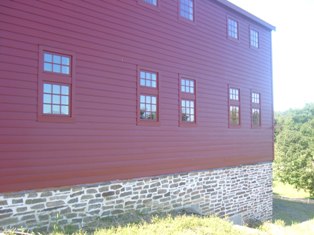 Barn with Lime Mortared Stone