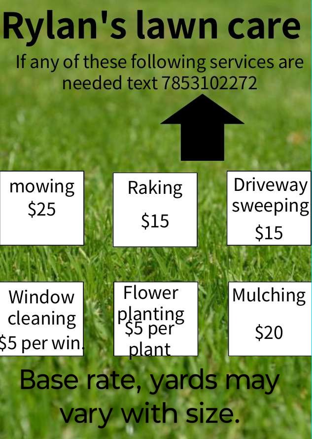 Avatar for Rylan's yard care