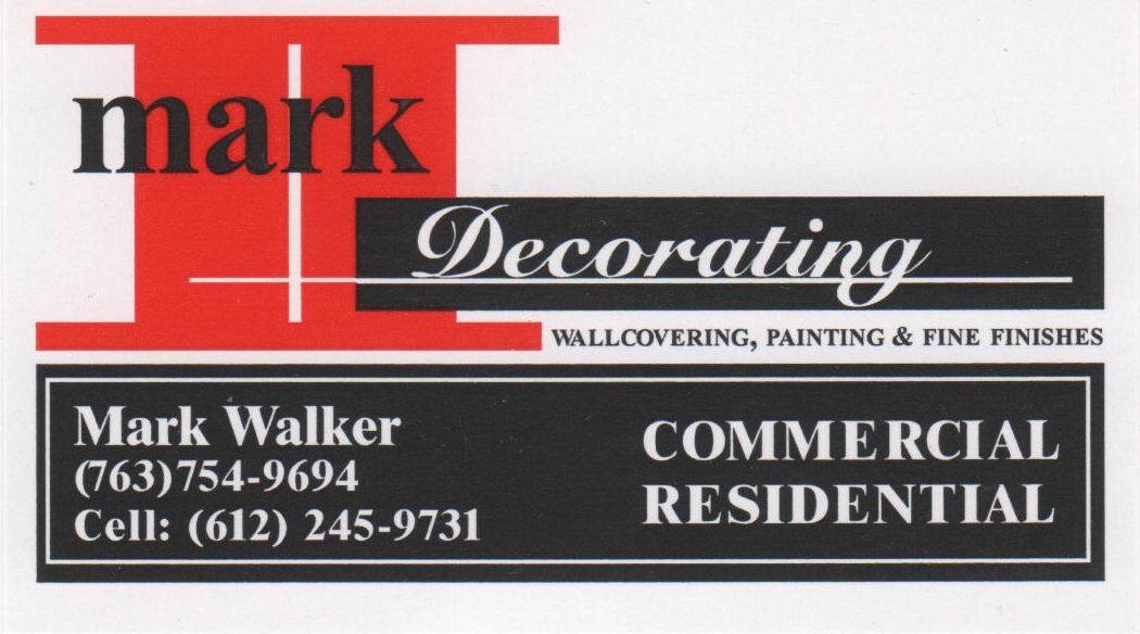 Logo for MARK II DECORATING