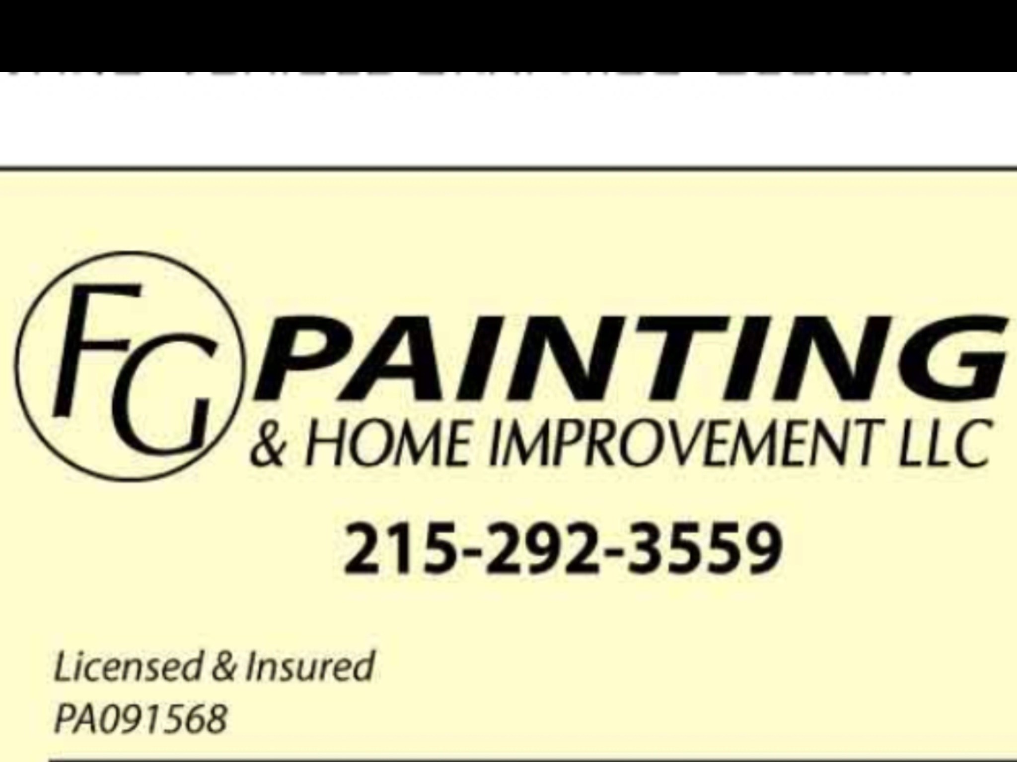 FG Painting and Home Improvement LLC logo