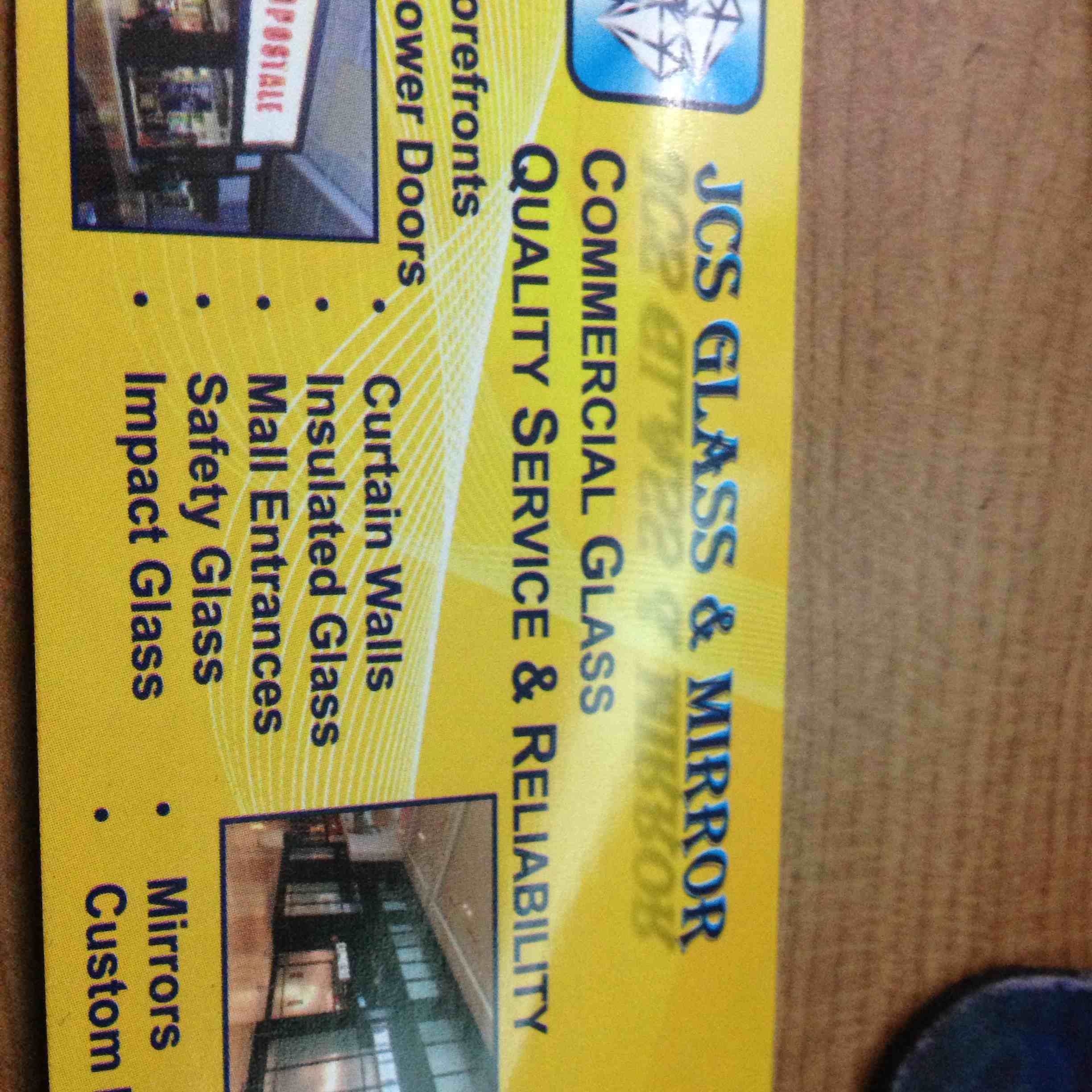 jcs glass & mirror logo