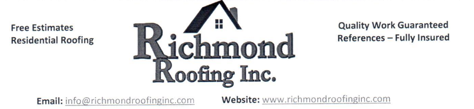 Richmond Roofing Inc logo