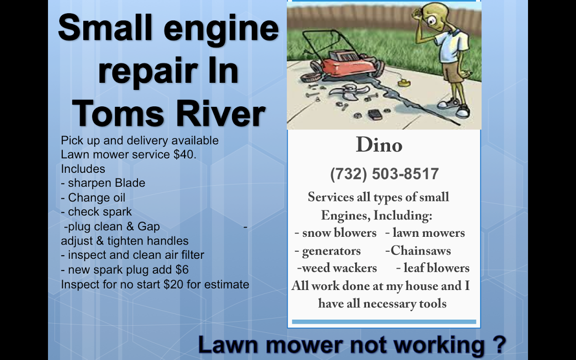 Dino's repair service logo