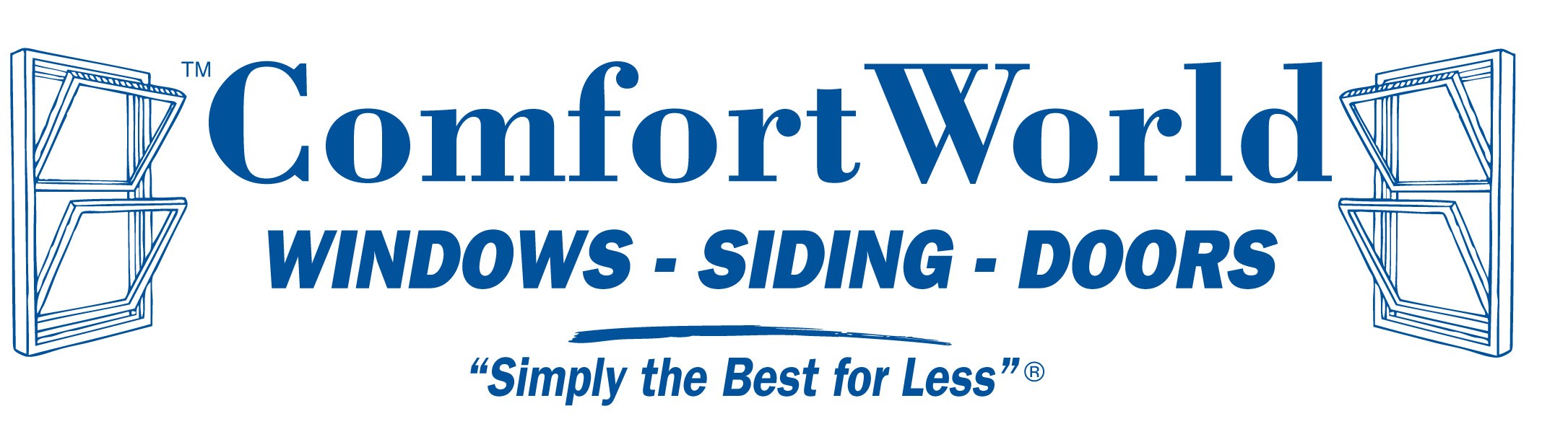 Logo for Comfortworld Windows Siding Doors