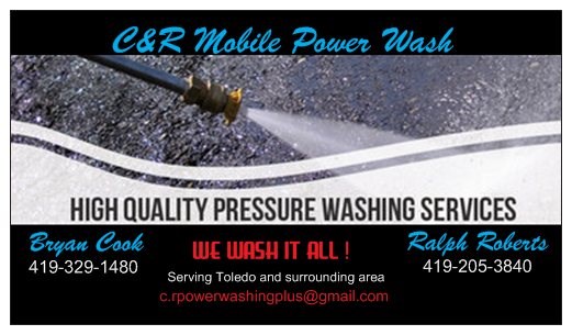 C&R Mobile Power Wash logo