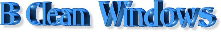 B Clean Windows logo