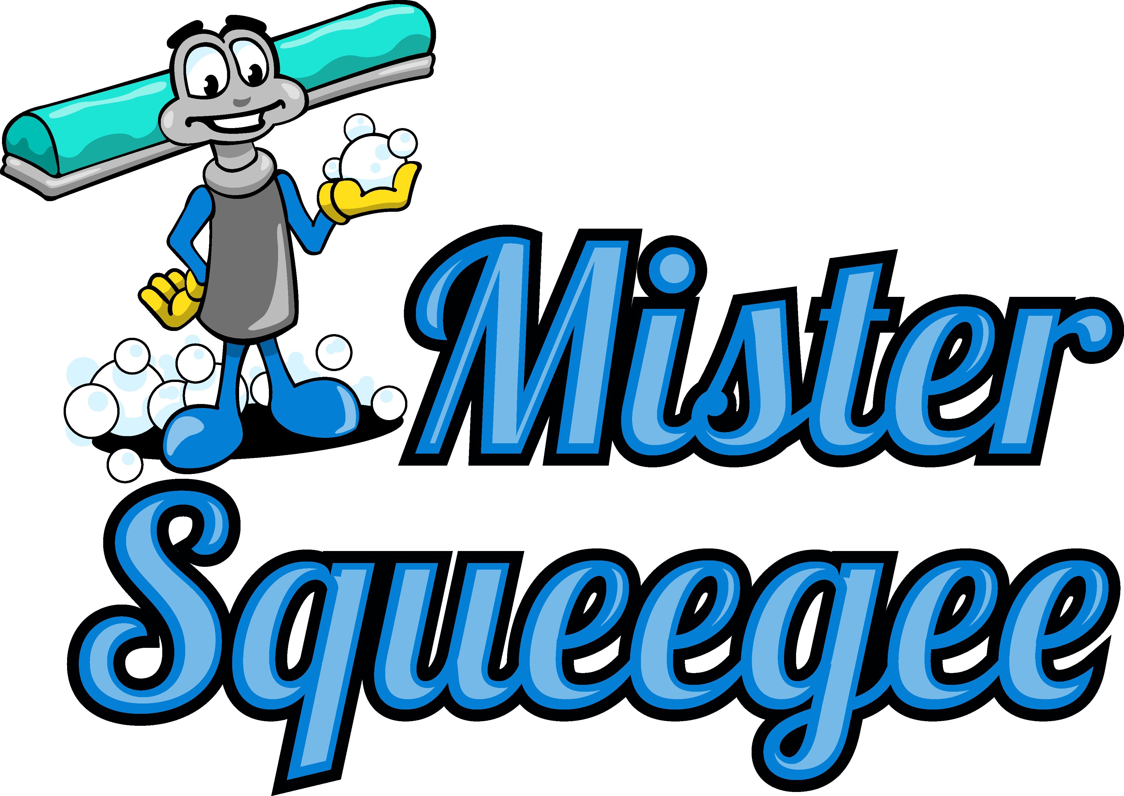 Logo for Mister Squeegee window cleaners