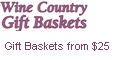 Logo for Wine Country Gift Baskets