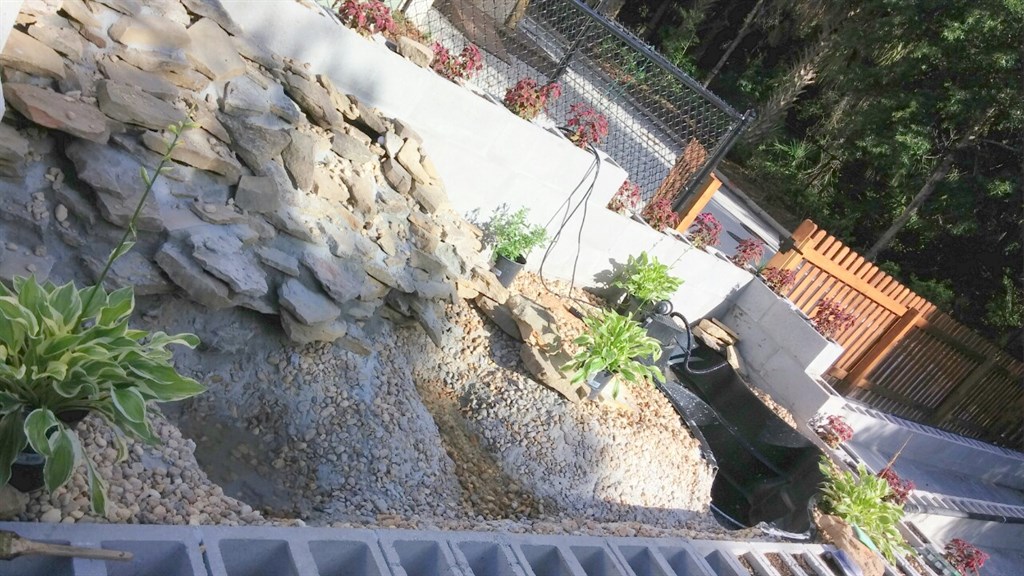 Waterfall and Pond