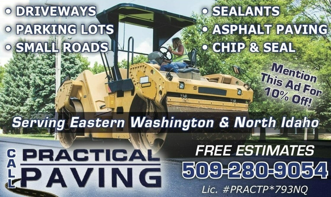 Logo for Practical Paving