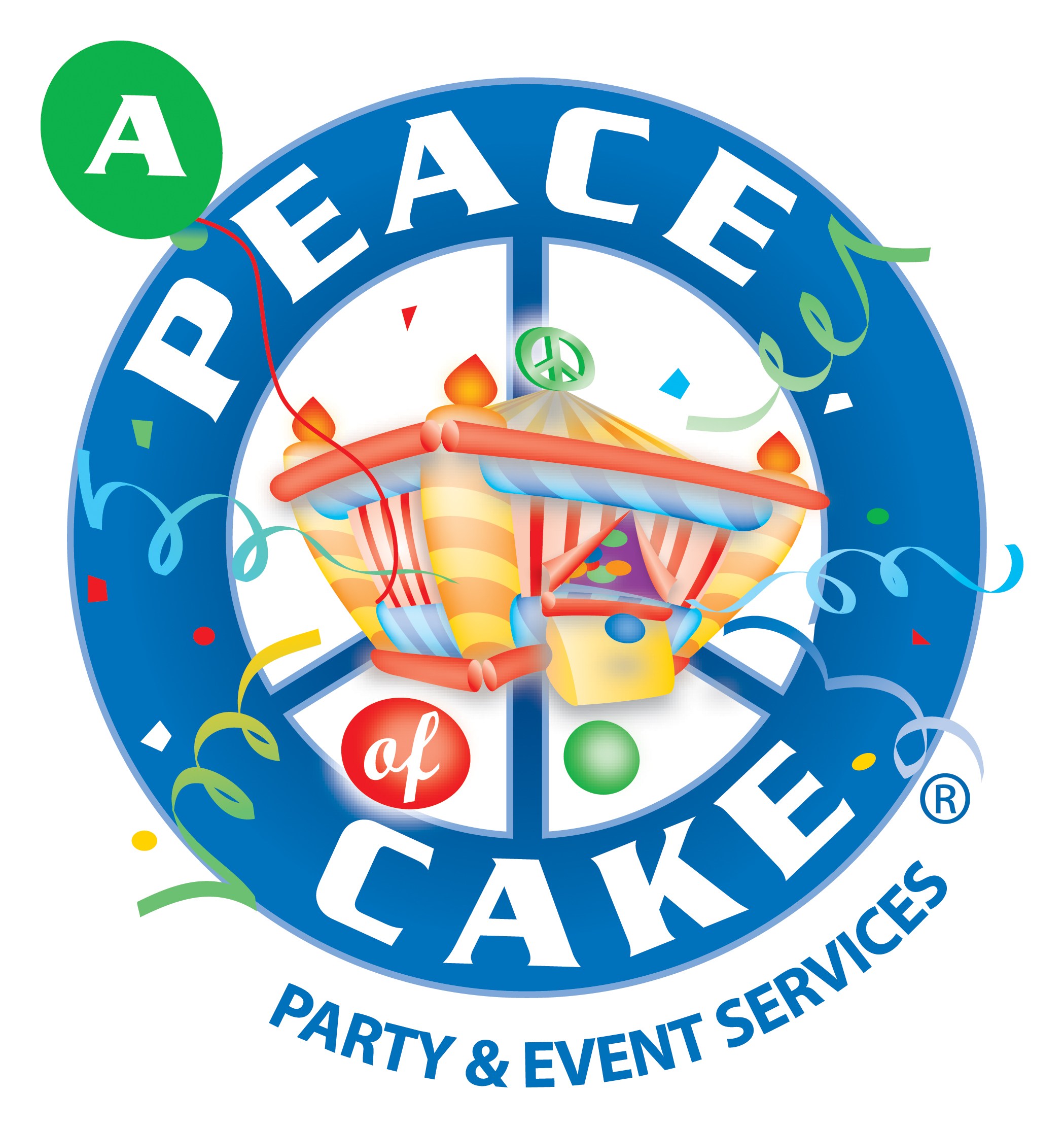 Logo for A Peace of Cake Party & Event Services