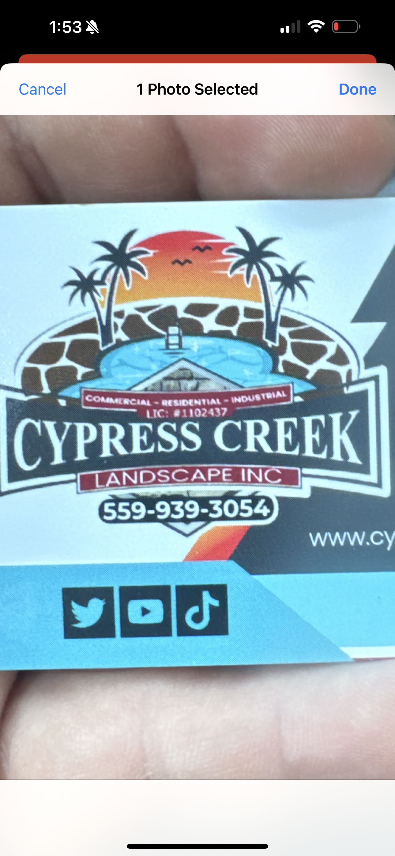 Avatar for Cypress Creek Landscape