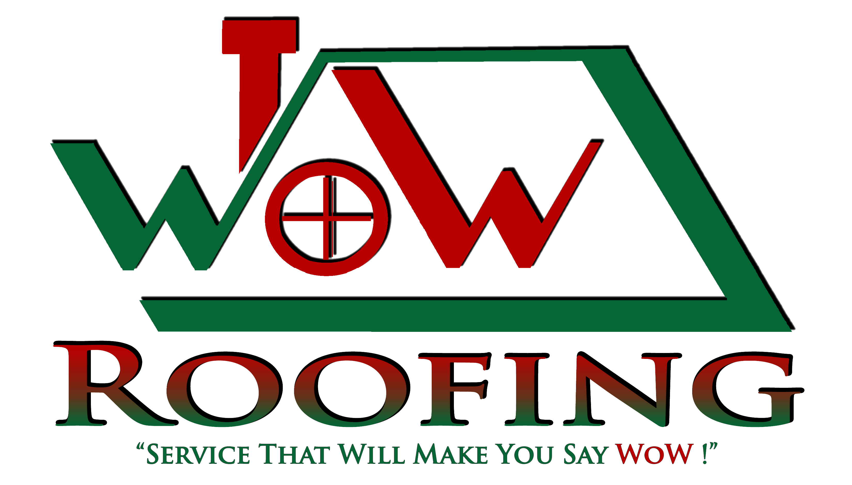 WoW Roofing LLC. logo