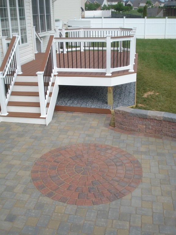Low maintenance deck & patio