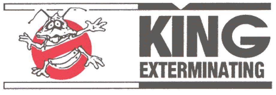 Logo for King Exterminating Company