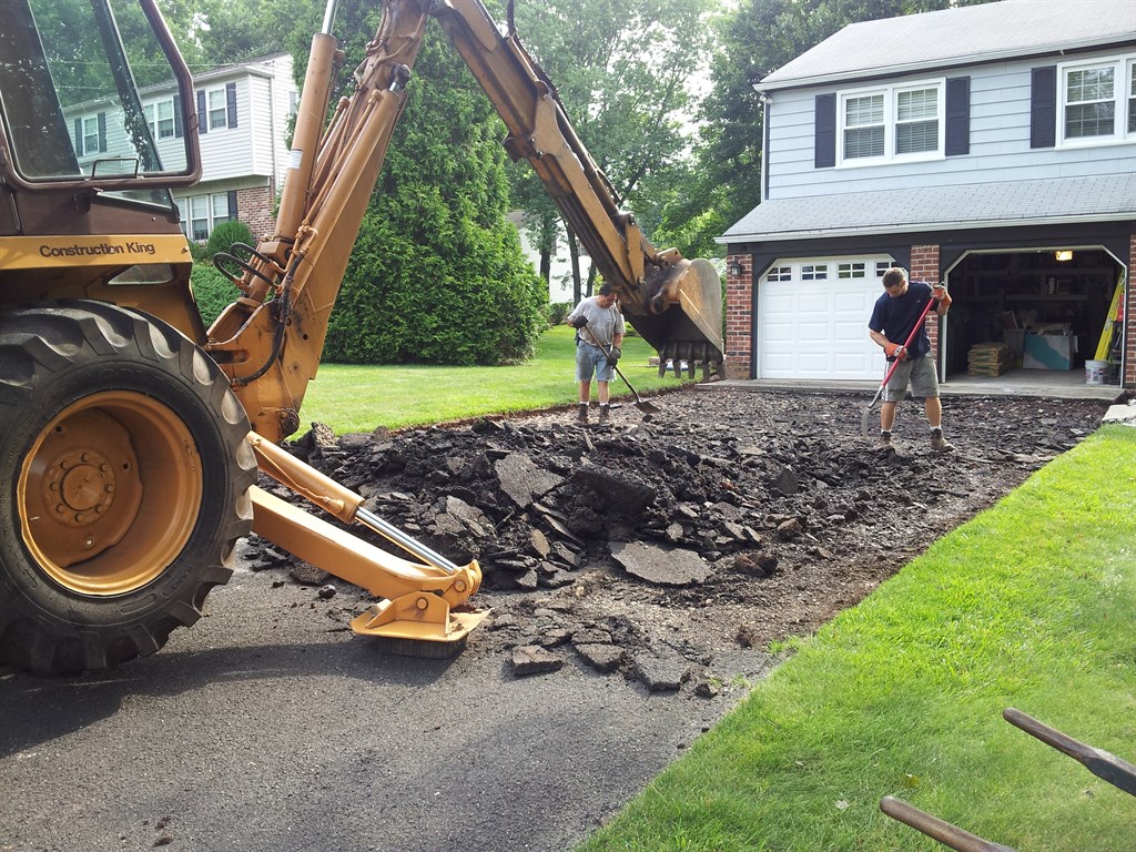 Remove Old Driveway