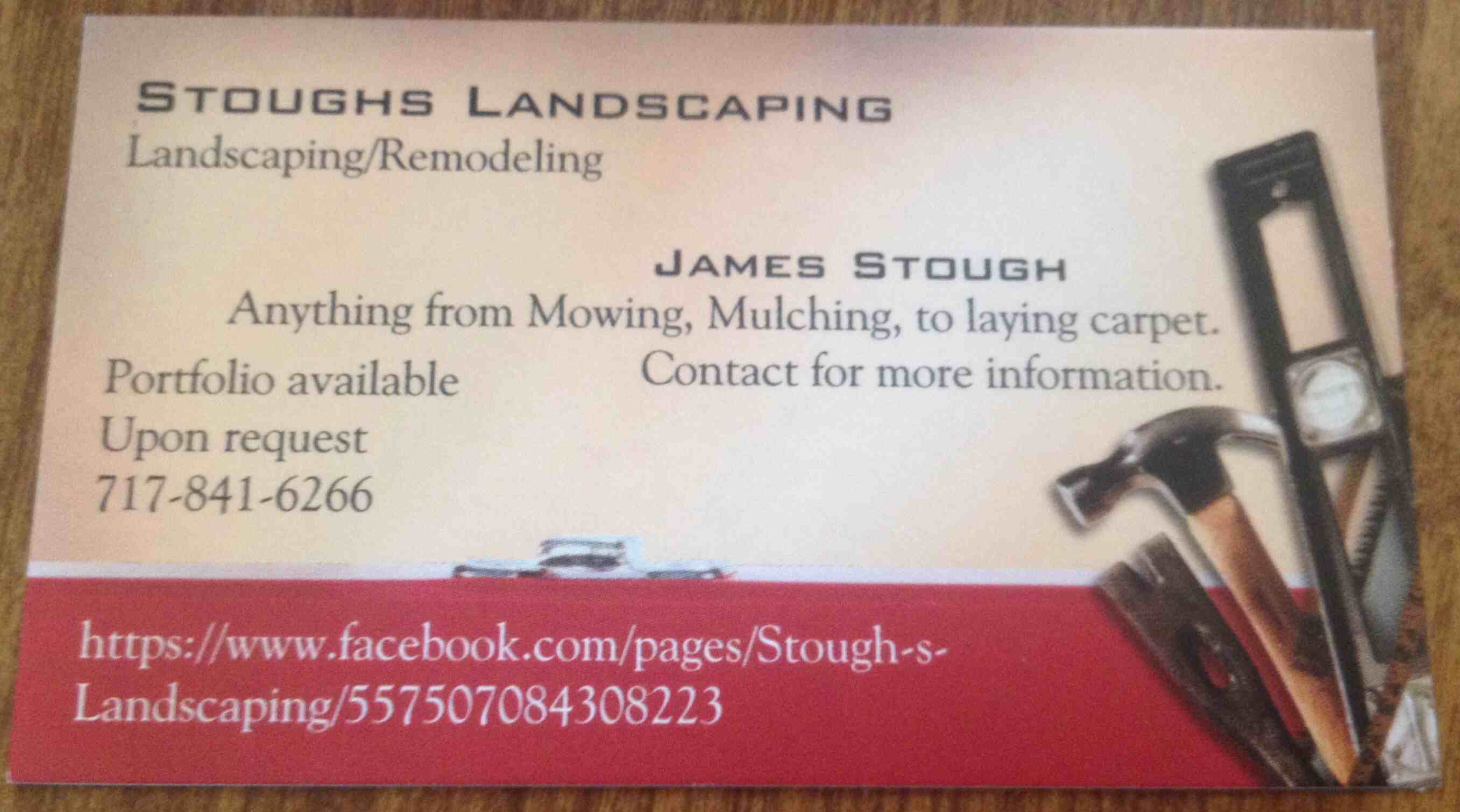 Stough's Landscaping logo