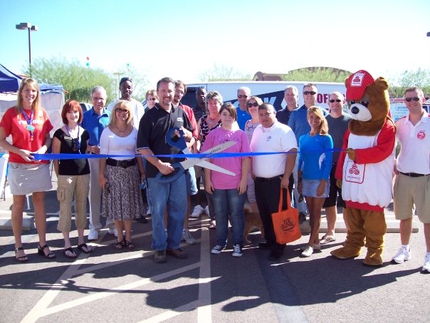 Ribbon cut