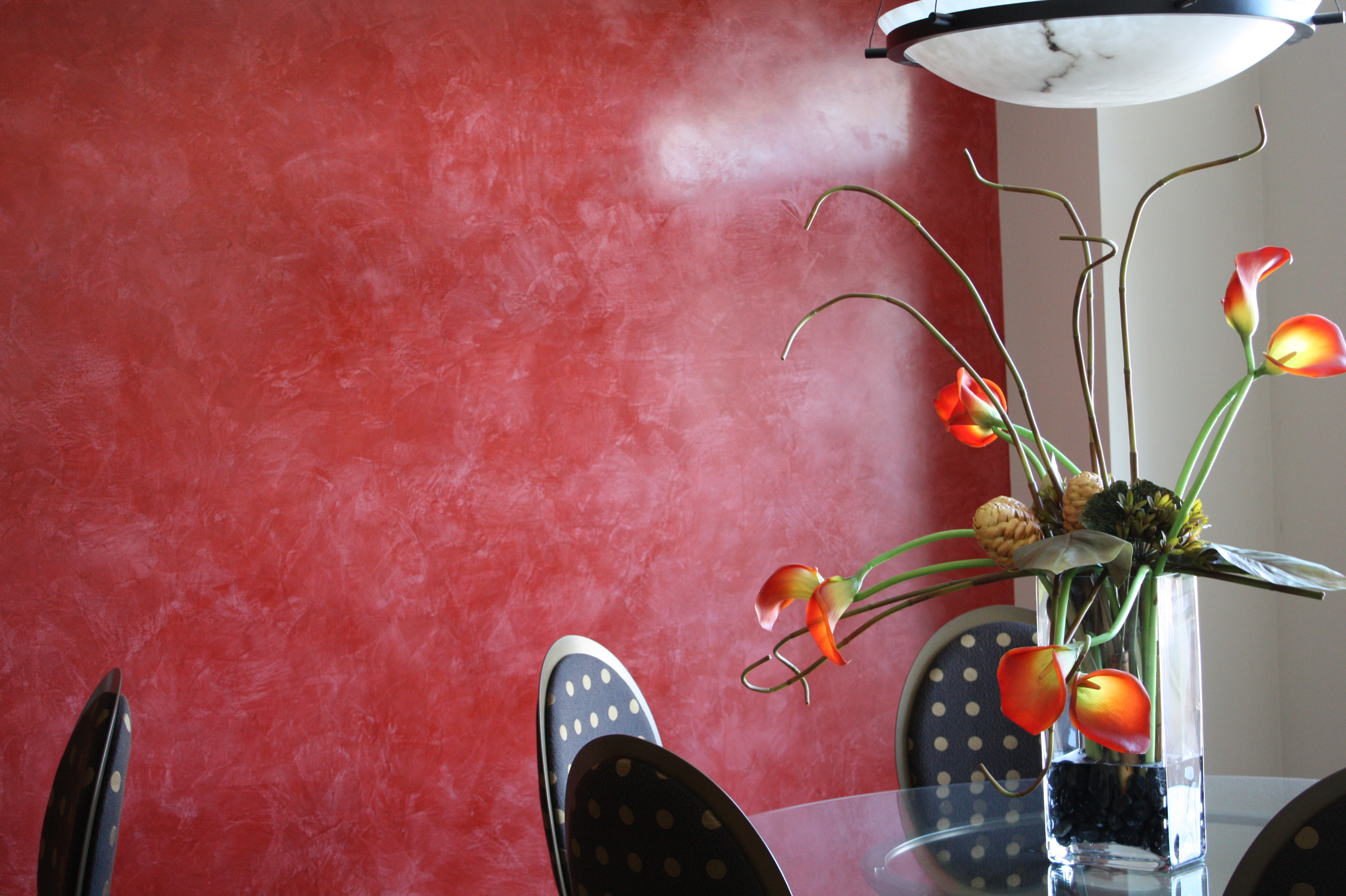 Red Venetian Plaster