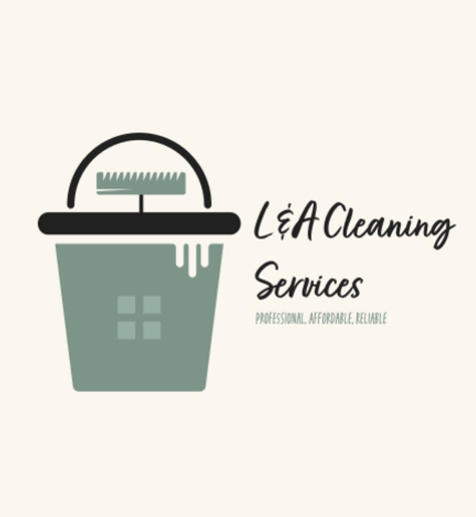 L & A Cleaning Services  logo