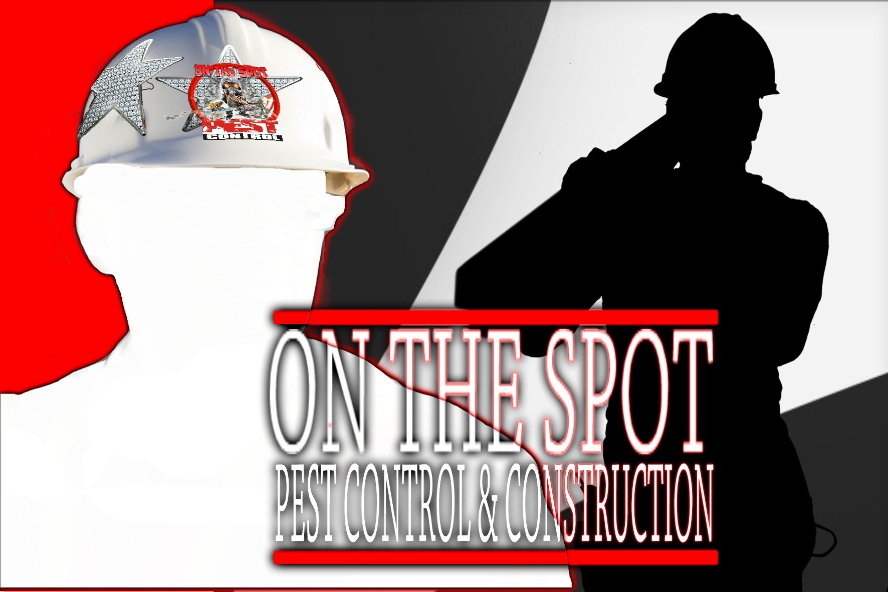 On the spot  construction logo