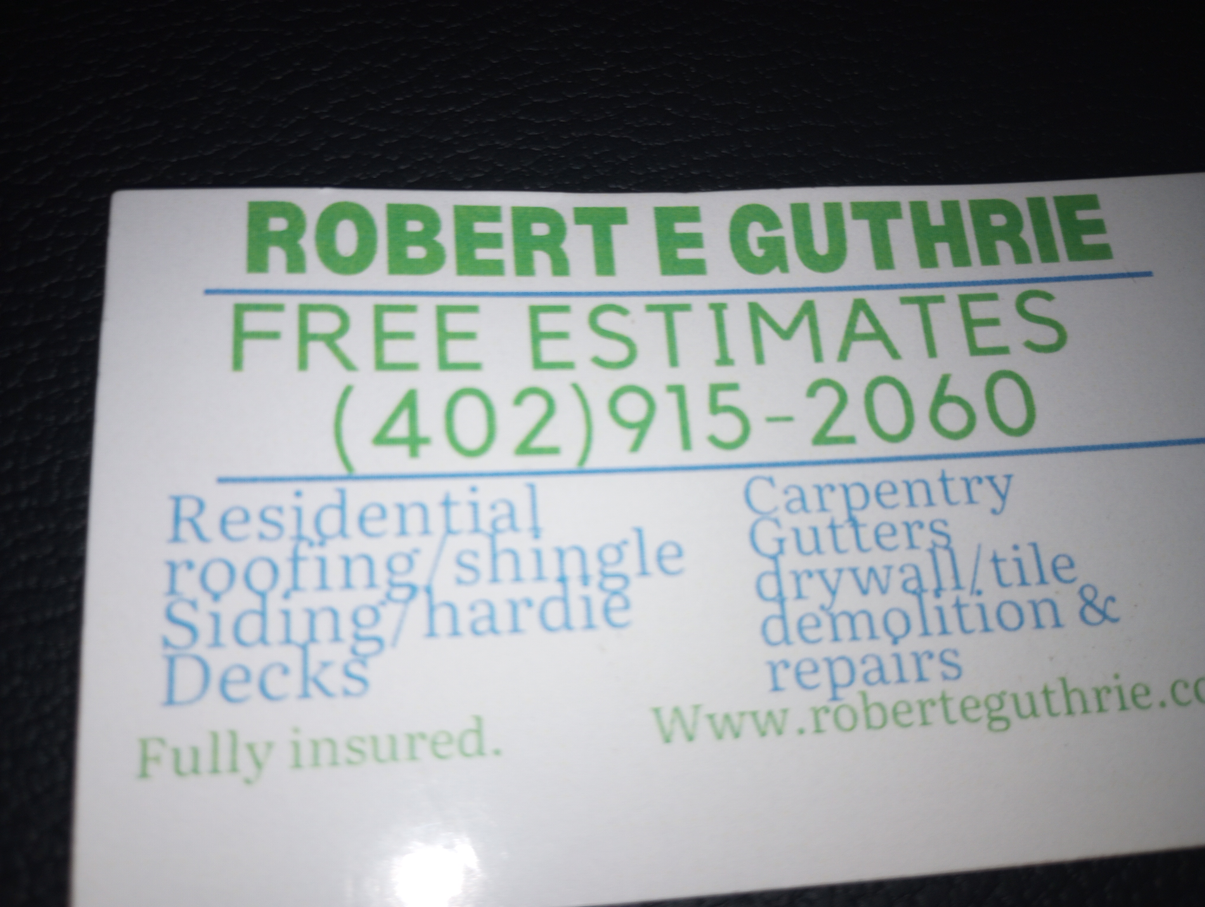 Avatar for ROBERT E GUTHRIE