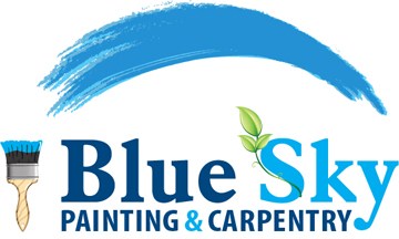 Logo for Blue Sky Painting & Carpentry LLC
