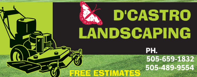 Dcastro landscaping logo