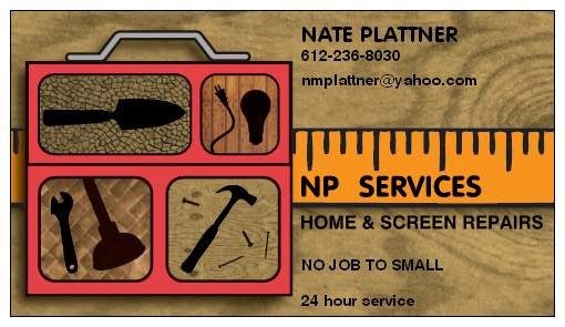 Logo for Home Repairs By Nate