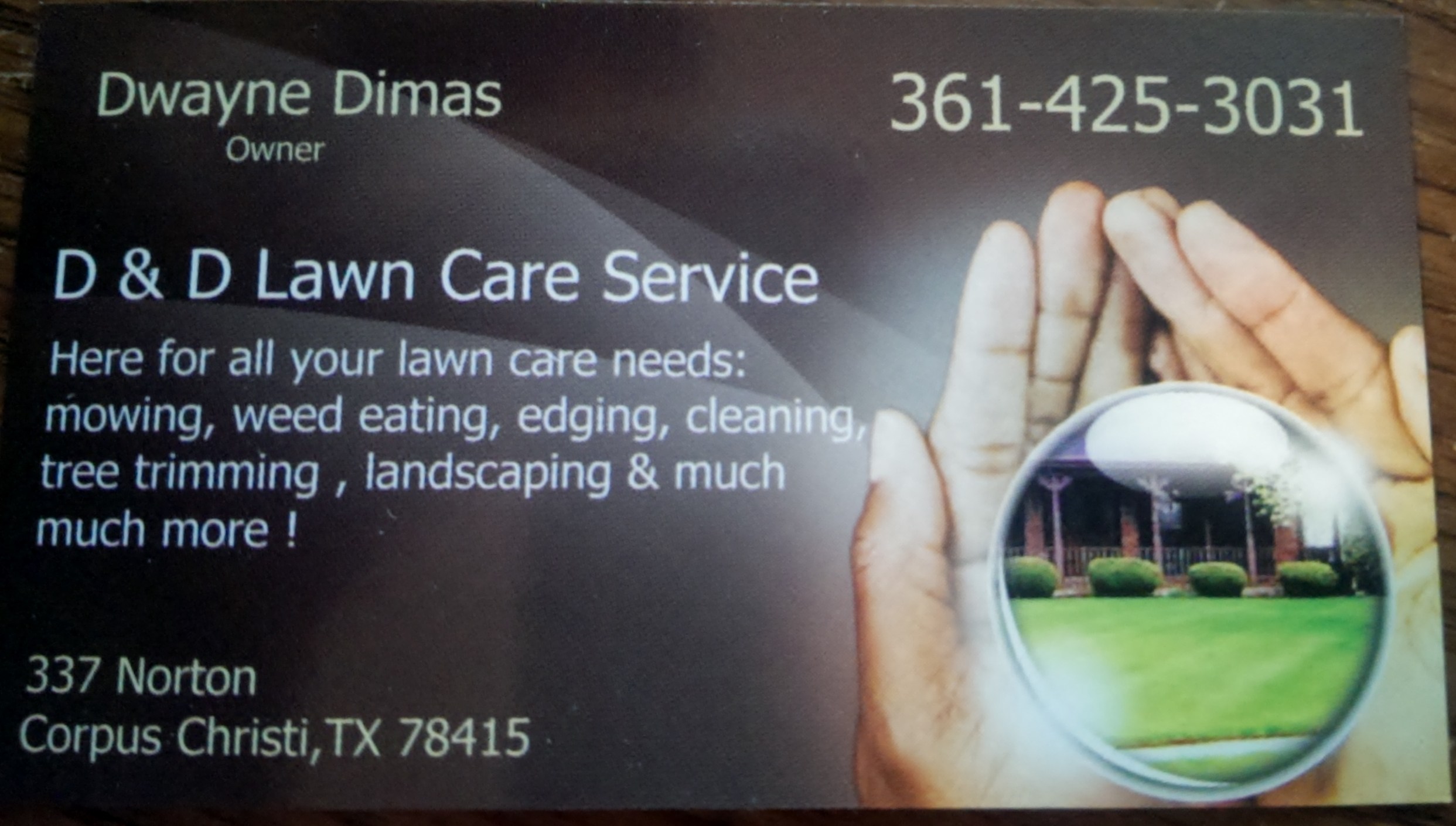 D & D Lawn Care logo
